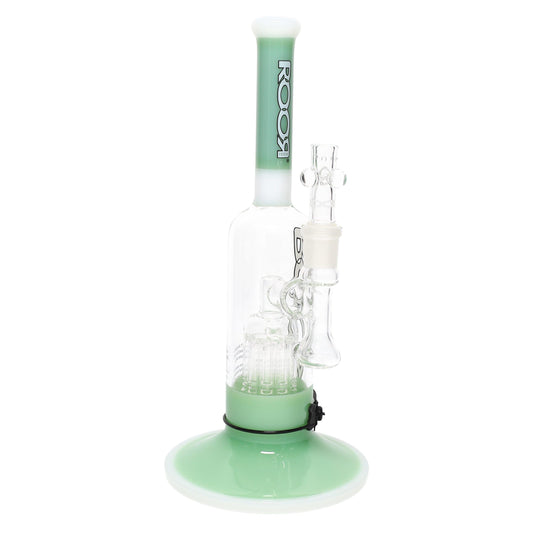 RooR Tech 12″ Multicolor Stemless Bubbler – Ten-Arm Tree Perc – 18.8 mm