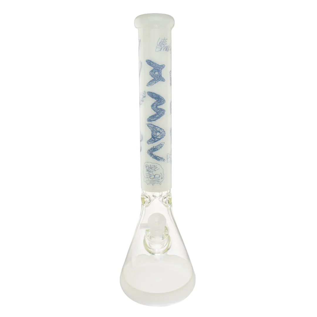 Doodle 18" Full Color Beaker Bong