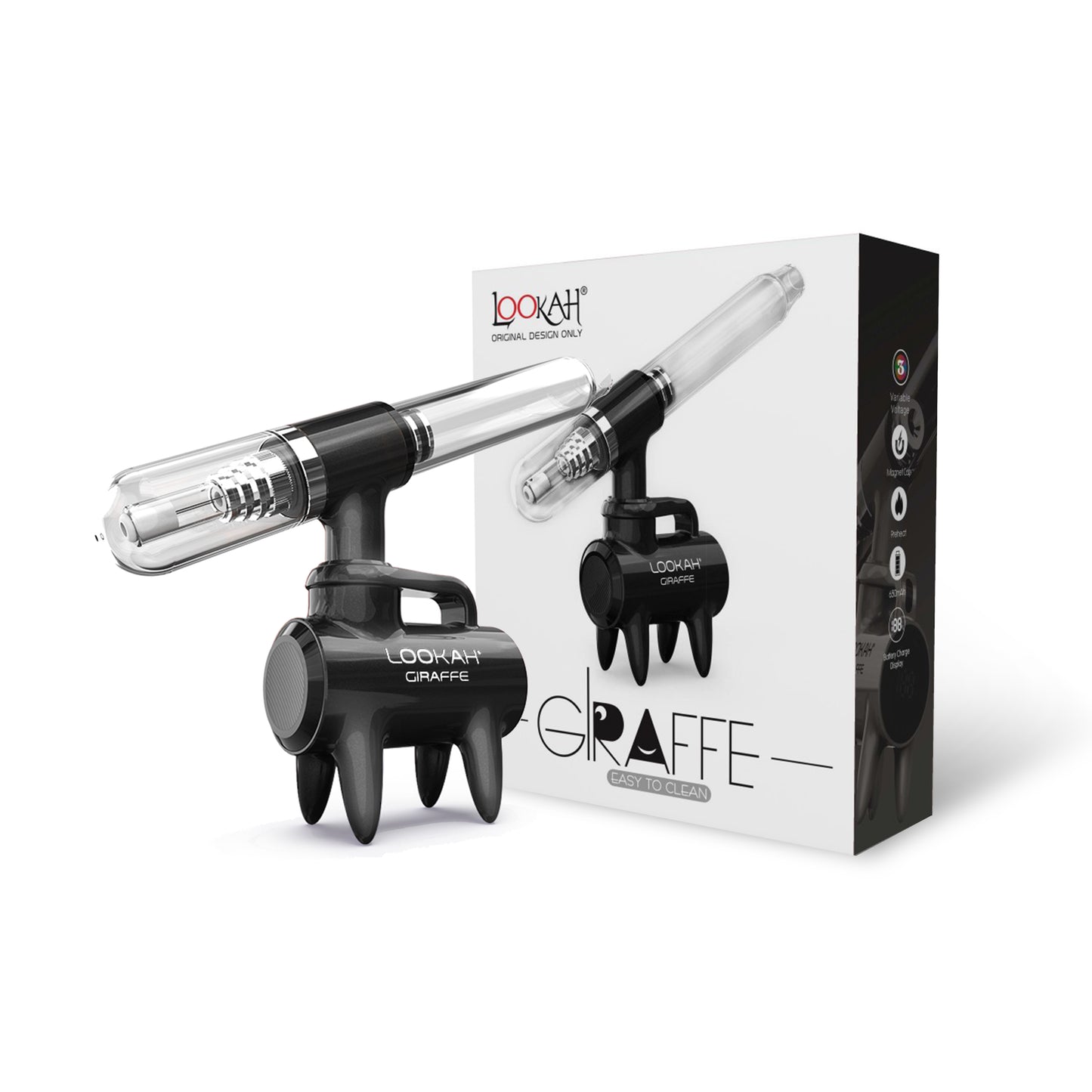 Lookah Nectar Collector Giraffe – Black