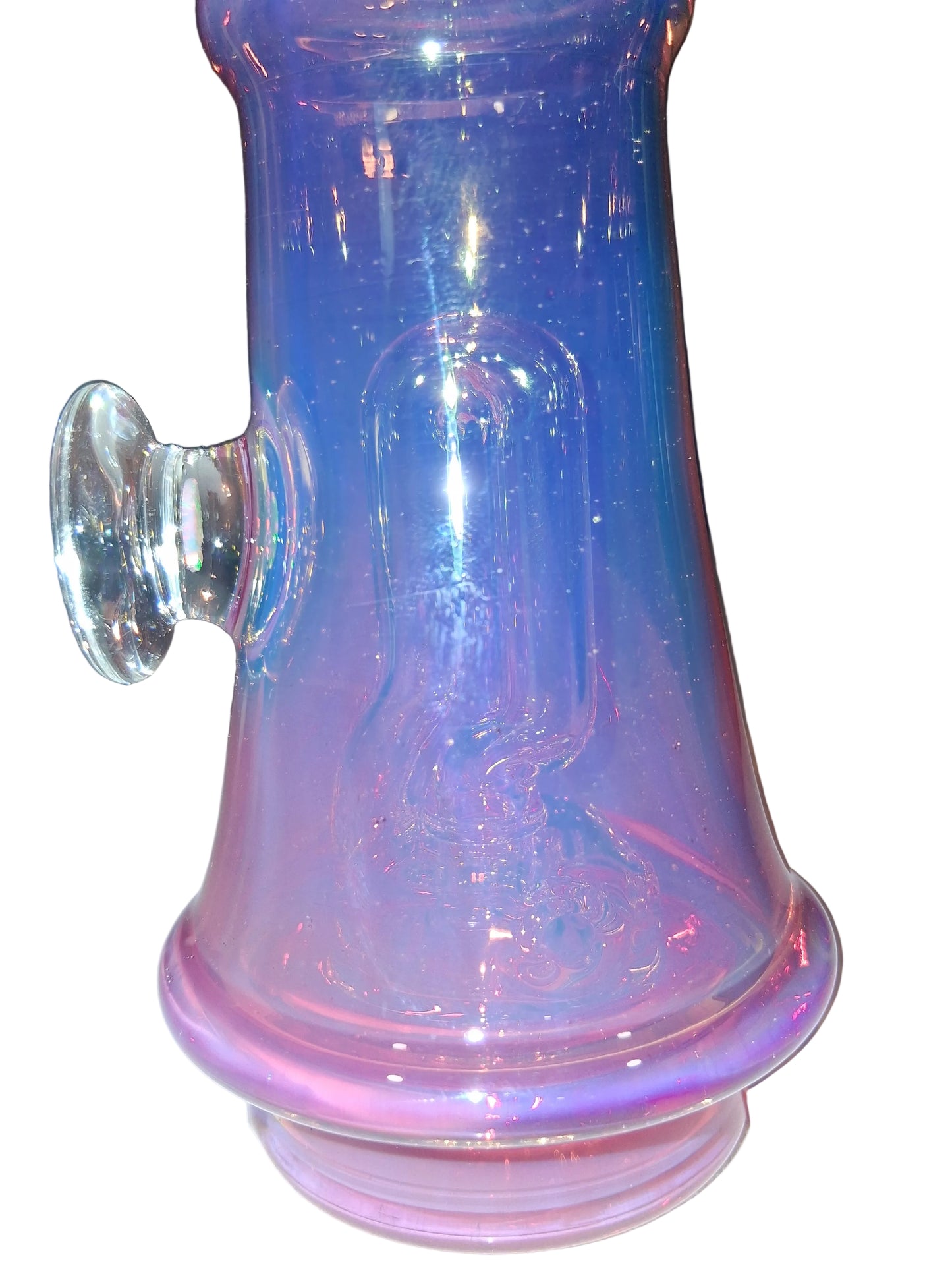 Baby Gorilla Glass Purple Rainbow Puffco Peak Attachment