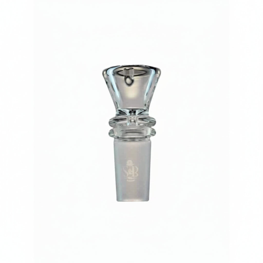 Sheldon Black Double Thick Clear Glass Bowl 10mm