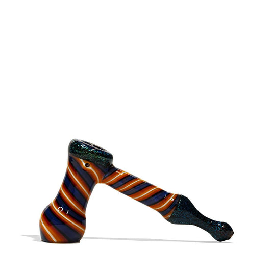 5 inch Premium Bubbler with Dicro Color and Stripe Design