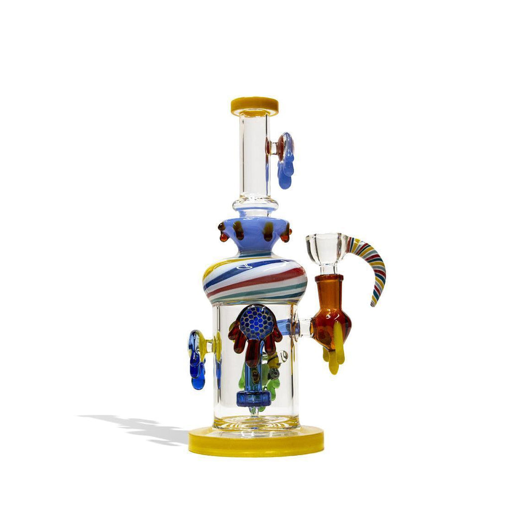 10 inch Dab Rig with Multi Designed Pearls