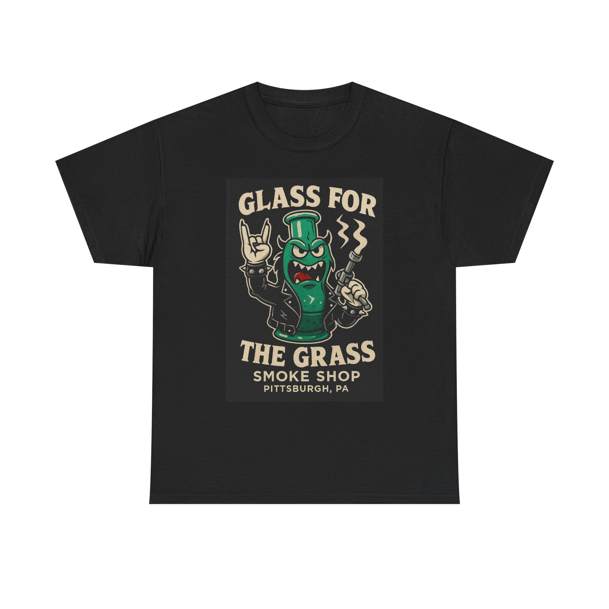 Punk Rocker Grassy Unisex Heavy Cotton Tee