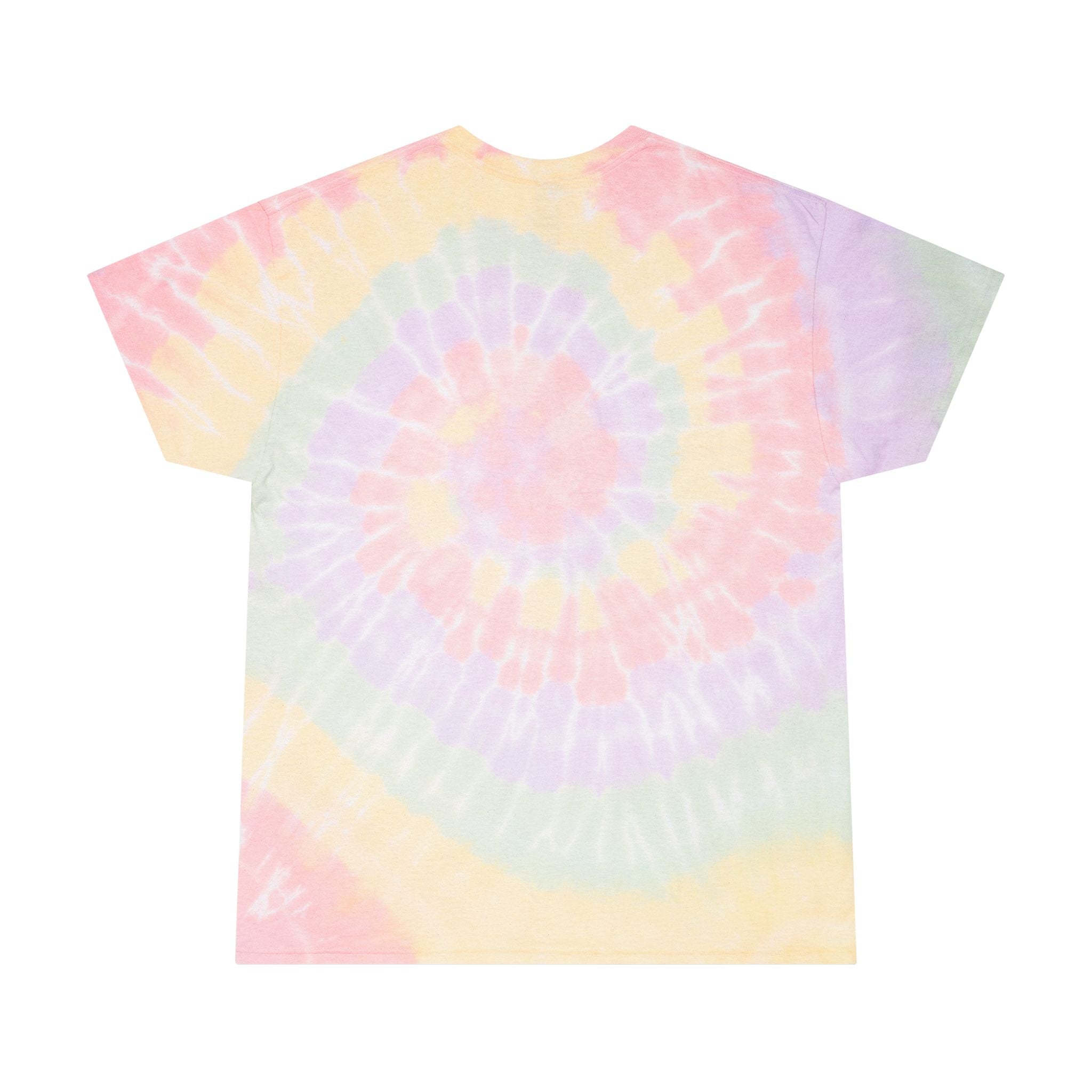 Tie-Dye Spiral Tee — "Glass for the Grass" Graphic T-Shirt