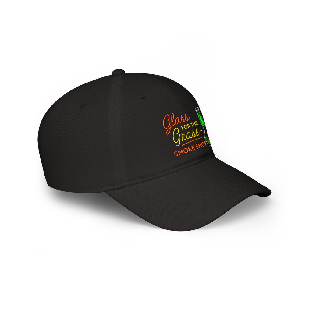 Glass for the Grass Smoke Shop Embroidered Baseball Cap