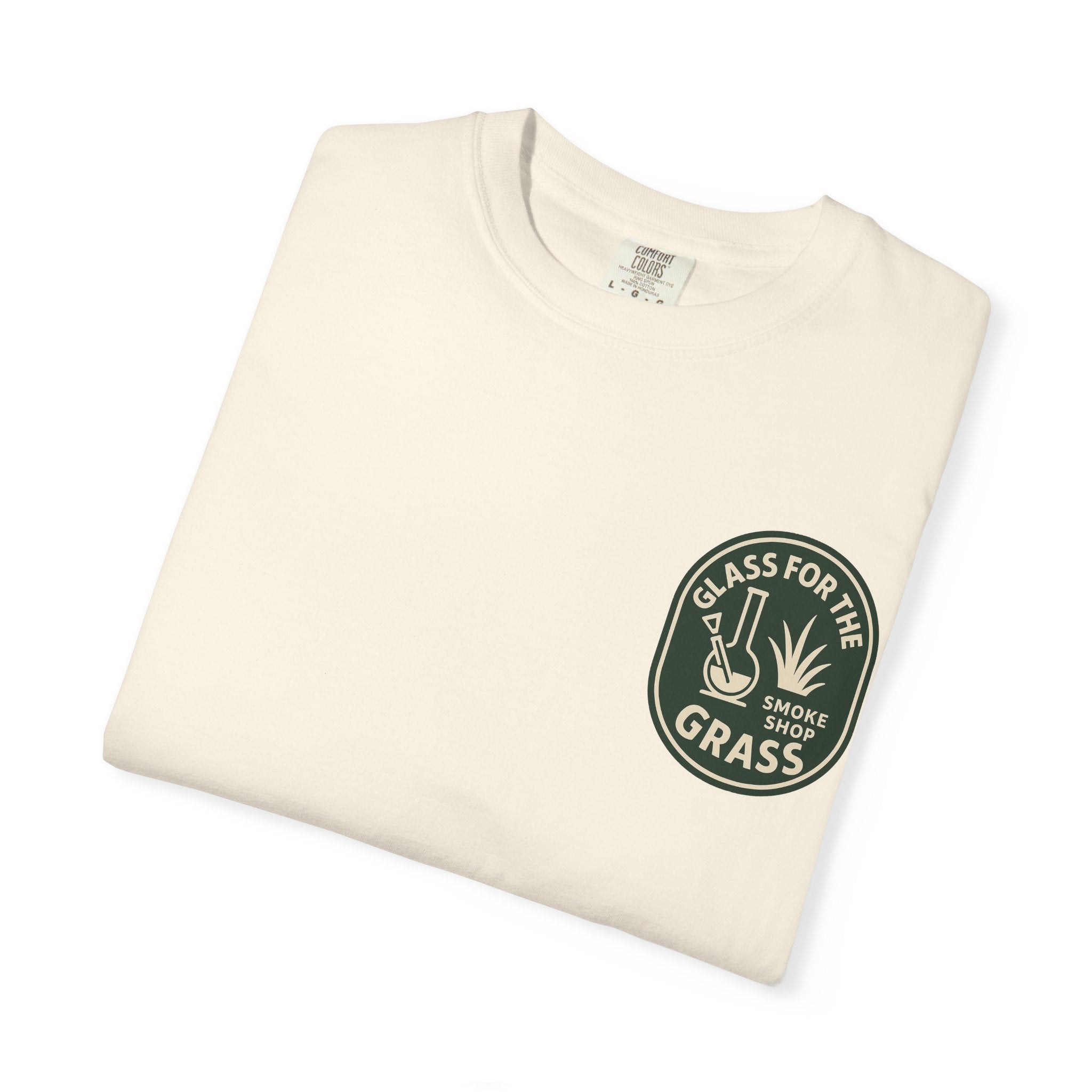 Glass for the Grass - Unisex Garment-Dyed T-shirt