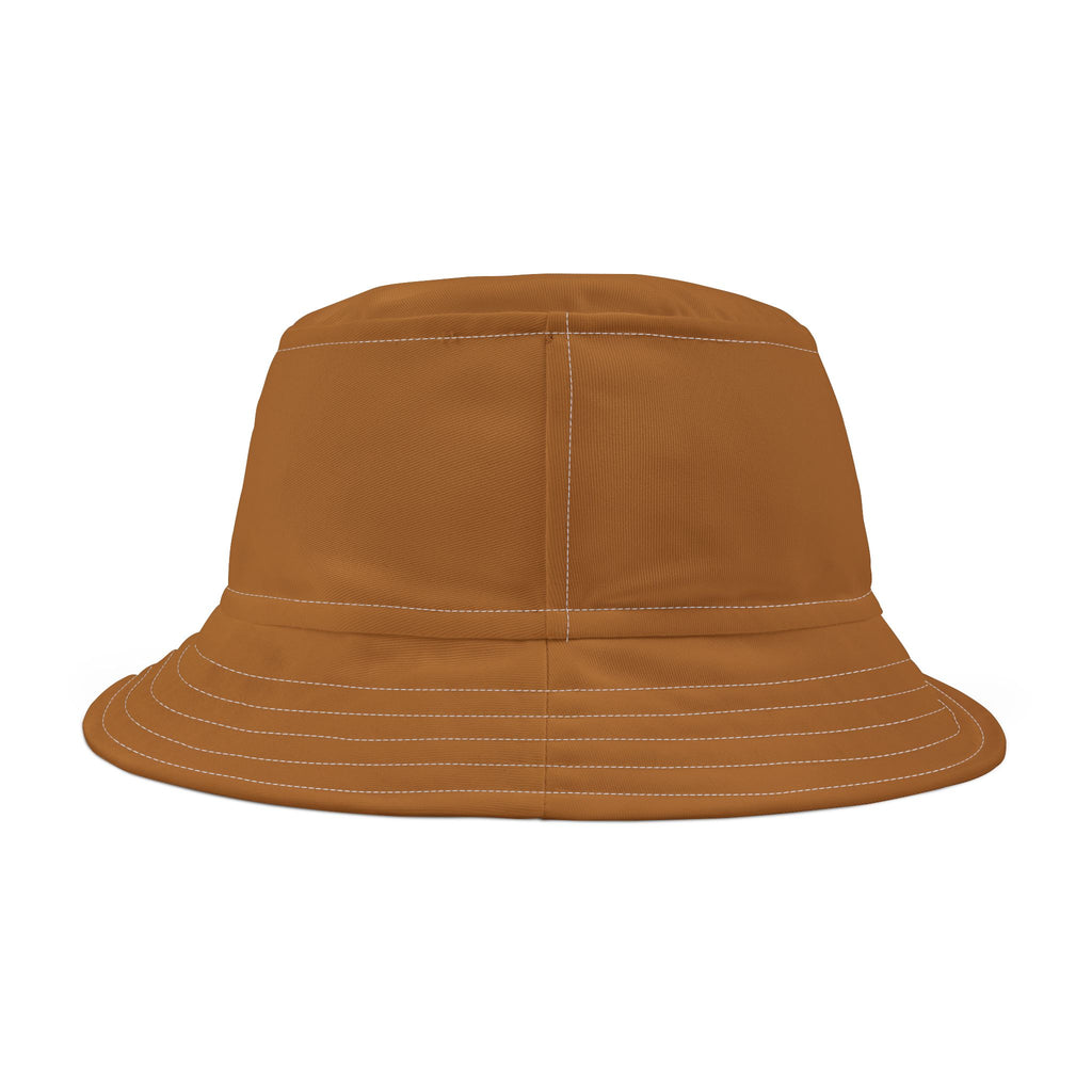Bucket Hat — 'Glass for the Grass' Stoner Frog Bucket Hat | Casual Festival Headwear