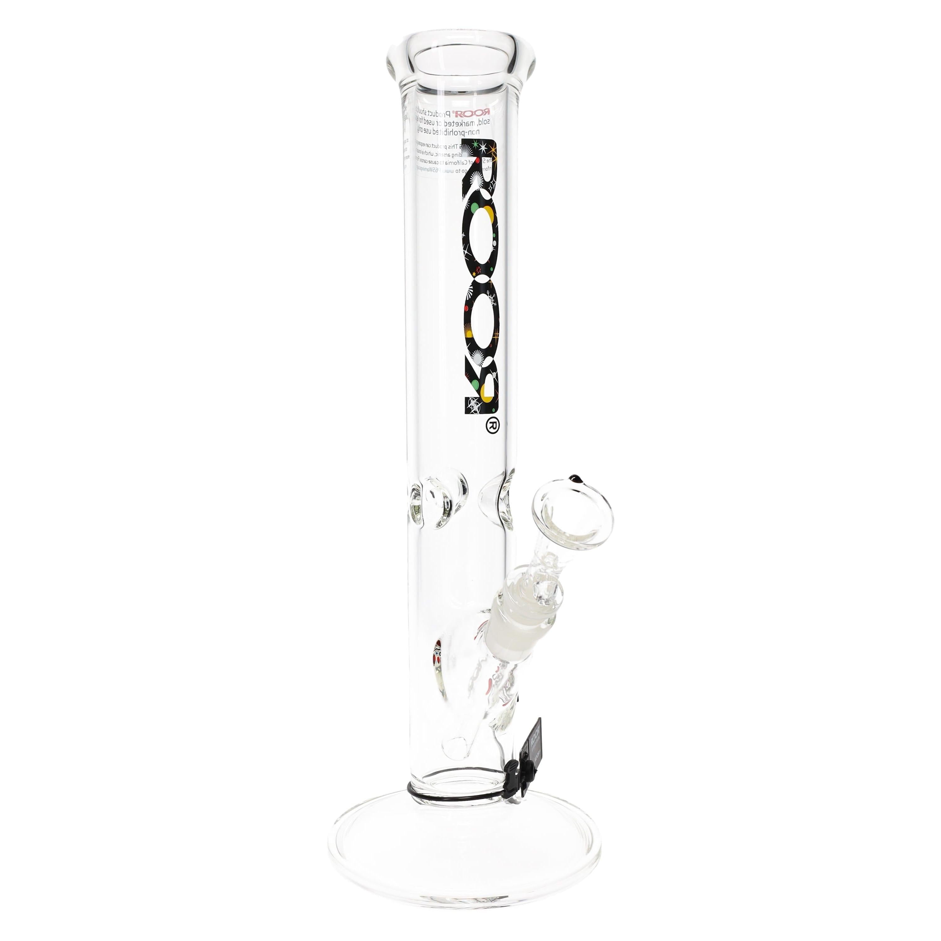 ROOR 14″ 50 mm Straight Tube Bong – Ice Pinch – 5 mm Thick