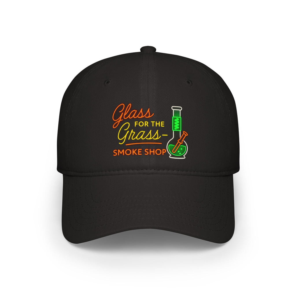 Glass for the Grass Smoke Shop Embroidered Baseball Cap