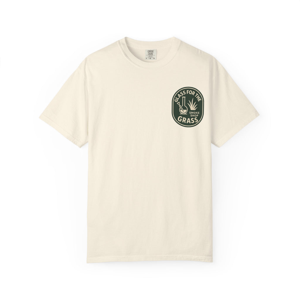 Glass for the Grass - Unisex Garment-Dyed T-shirt