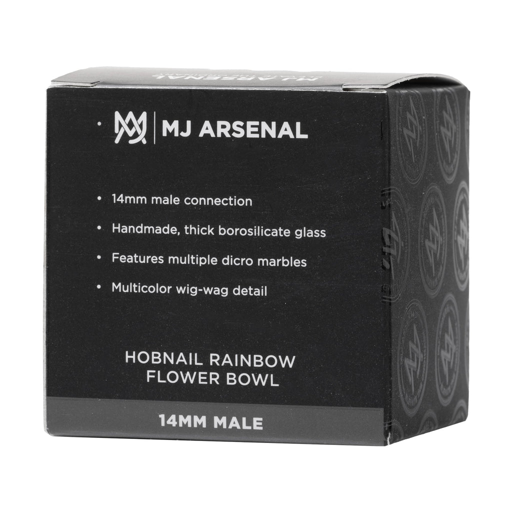 MJ Arsenal Hobnail Rainbow Bowl