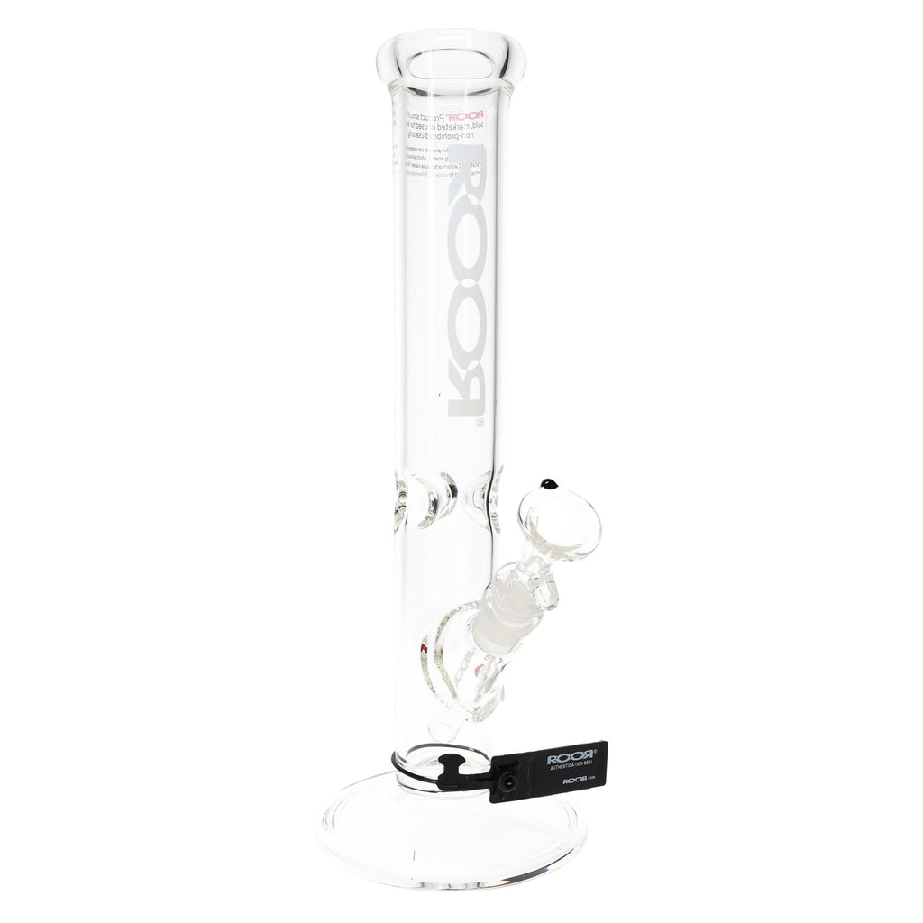 ROOR 14″ 50 mm Straight Tube Bong – Ice Pinch – 5 mm Thick