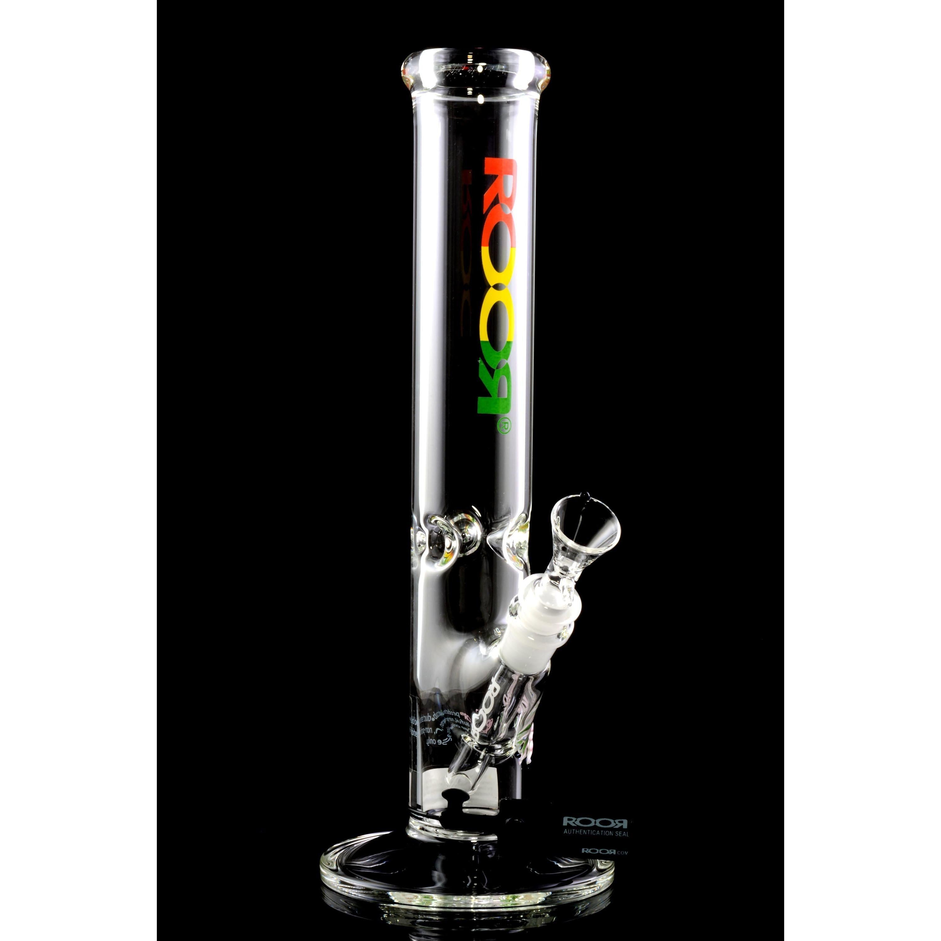 ROOR 14″ 50 mm Straight Tube Bong – Ice Pinch – 5 mm Thick