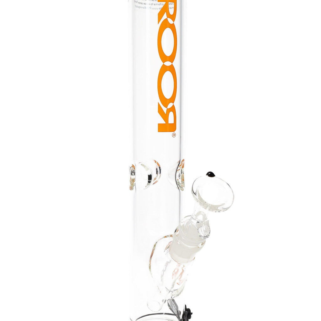 ROOR 14″ 50 mm Straight Tube Bong – Ice Pinch – 5 mm Thick