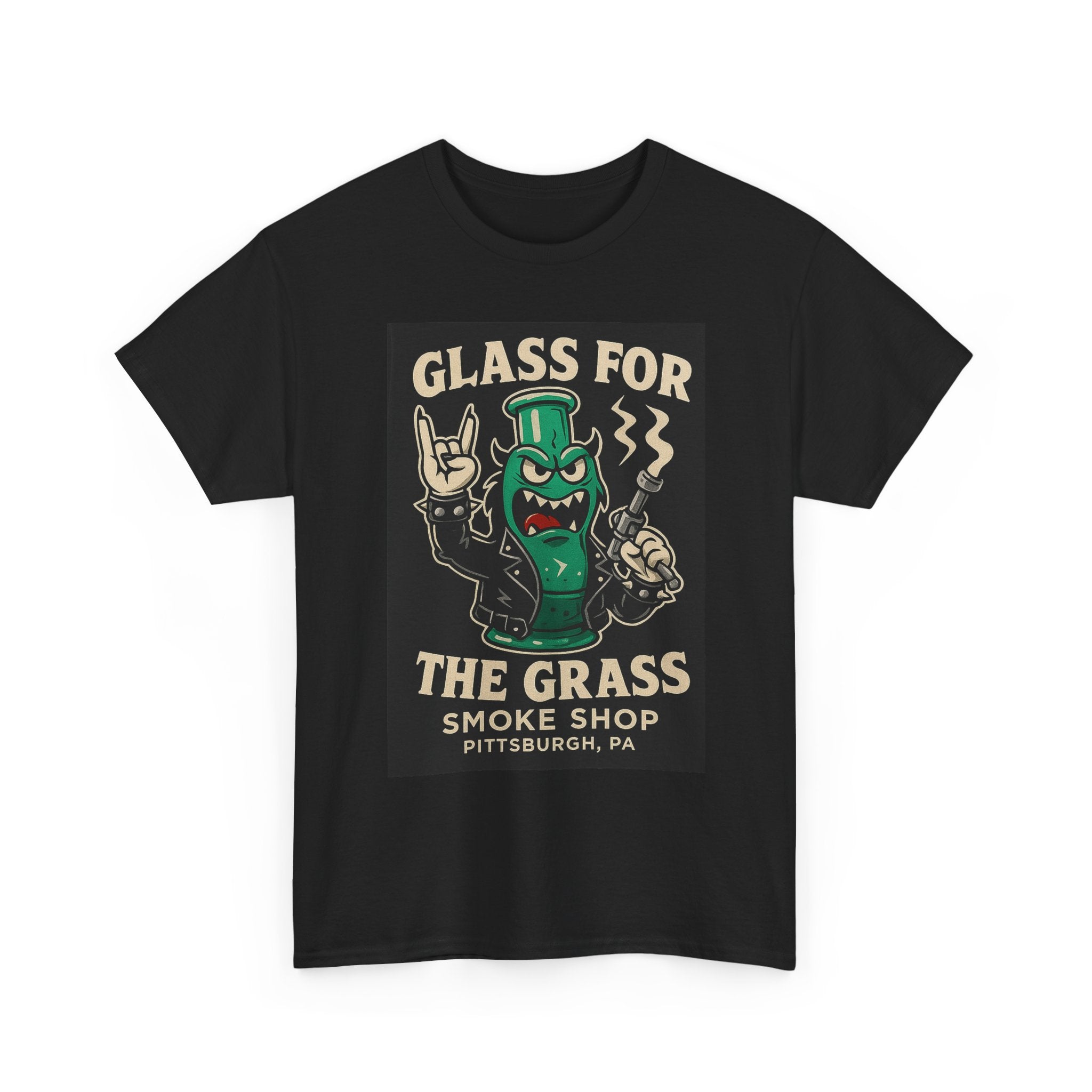 Punk Rocker Grassy Unisex Heavy Cotton Tee