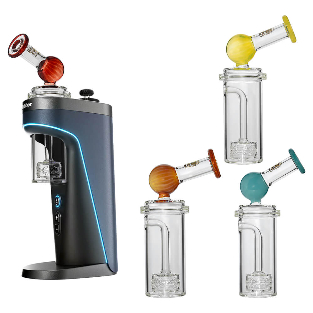 CURVE FLOW SIDECAR GLASS ATTACHMENT FOR DR.DABBER SWITCH 2 | CALIBEAR