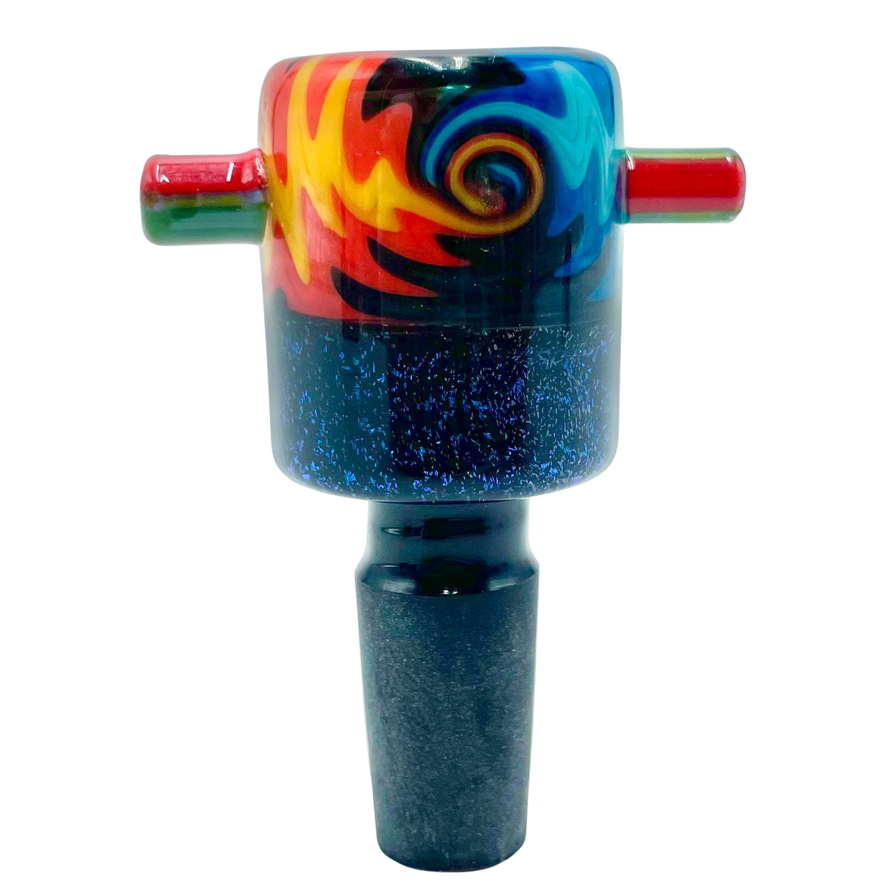 Lucky Goat Galaxy Glass Bowl