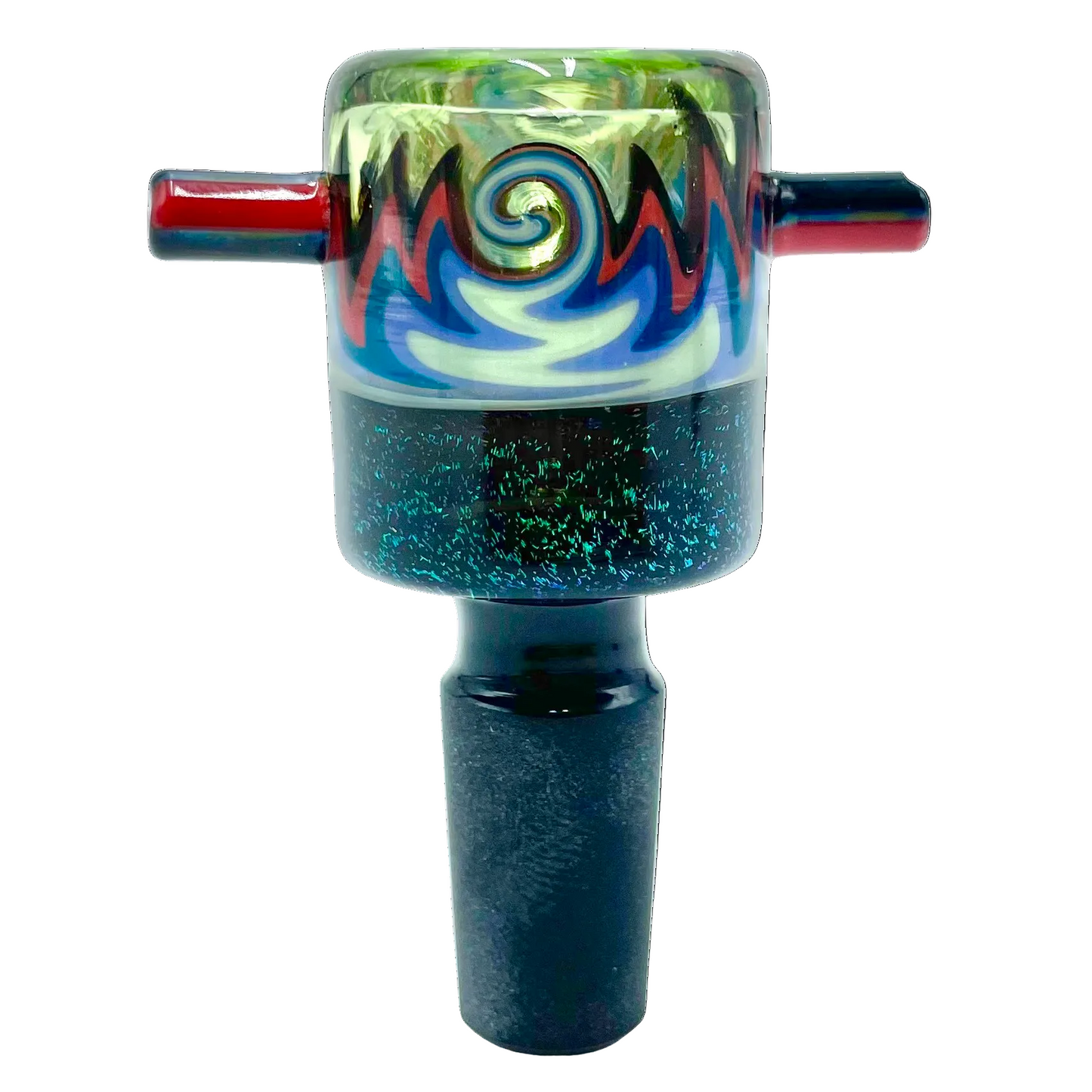 Lucky Goat Galaxy Glass Bowl