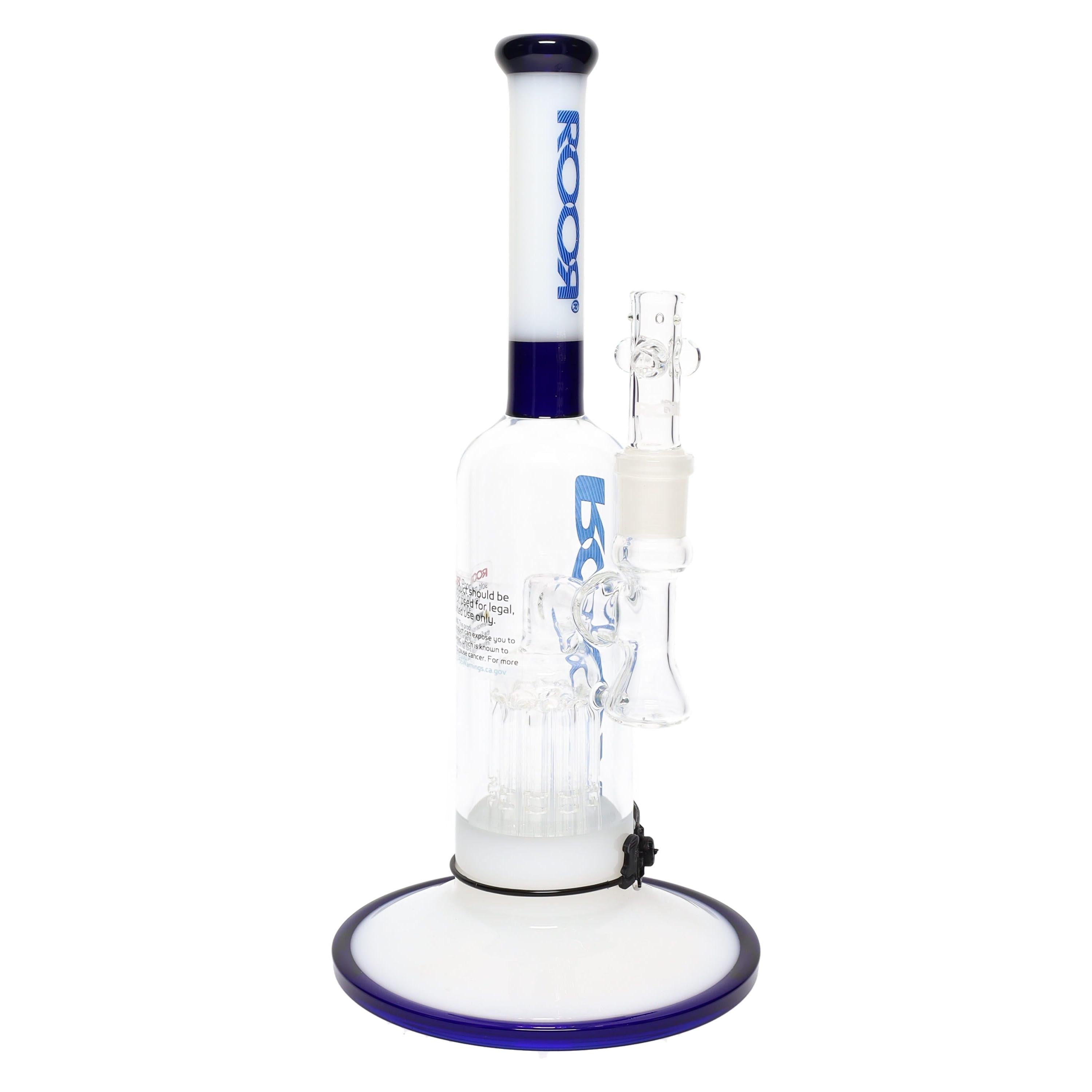 RooR Tech 12″ Multicolor Stemless Bubbler – Ten-Arm Tree Perc – 18.8 mm