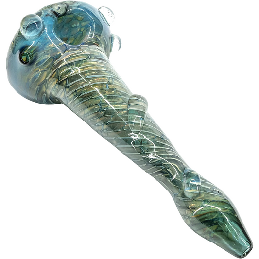 The "Abyss" Oil-Drop Honeycomb Head Glass Spoon Pipes