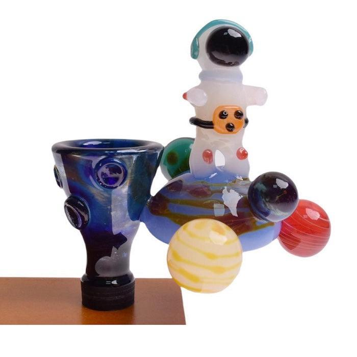 Space Themed Glass Bowl