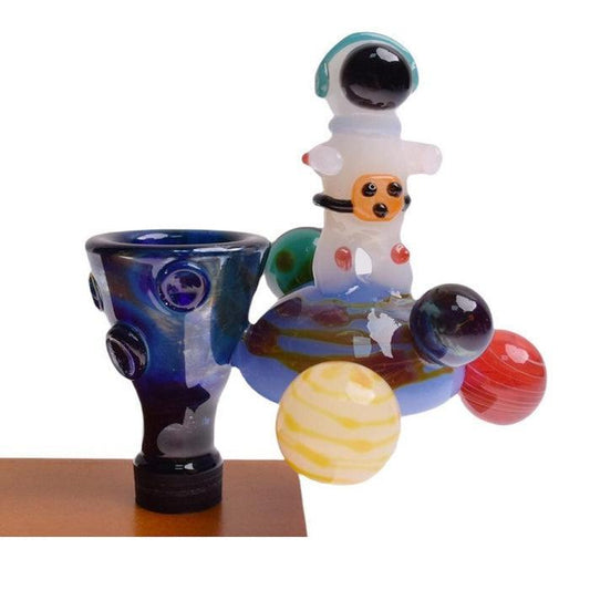 Space Themed Glass Bowl