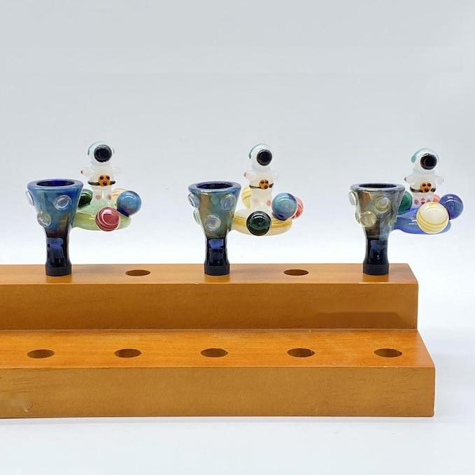 Space Themed Glass Bowl
