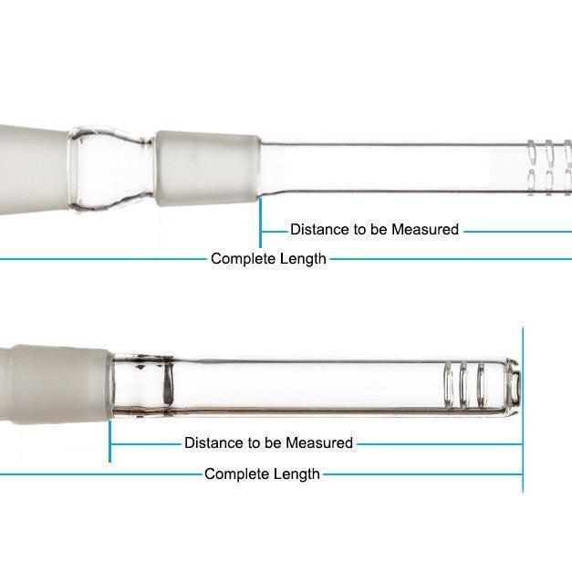 ROOR 18.8 mm to 14.5 mm Colored GoG Downstem – Choose Color