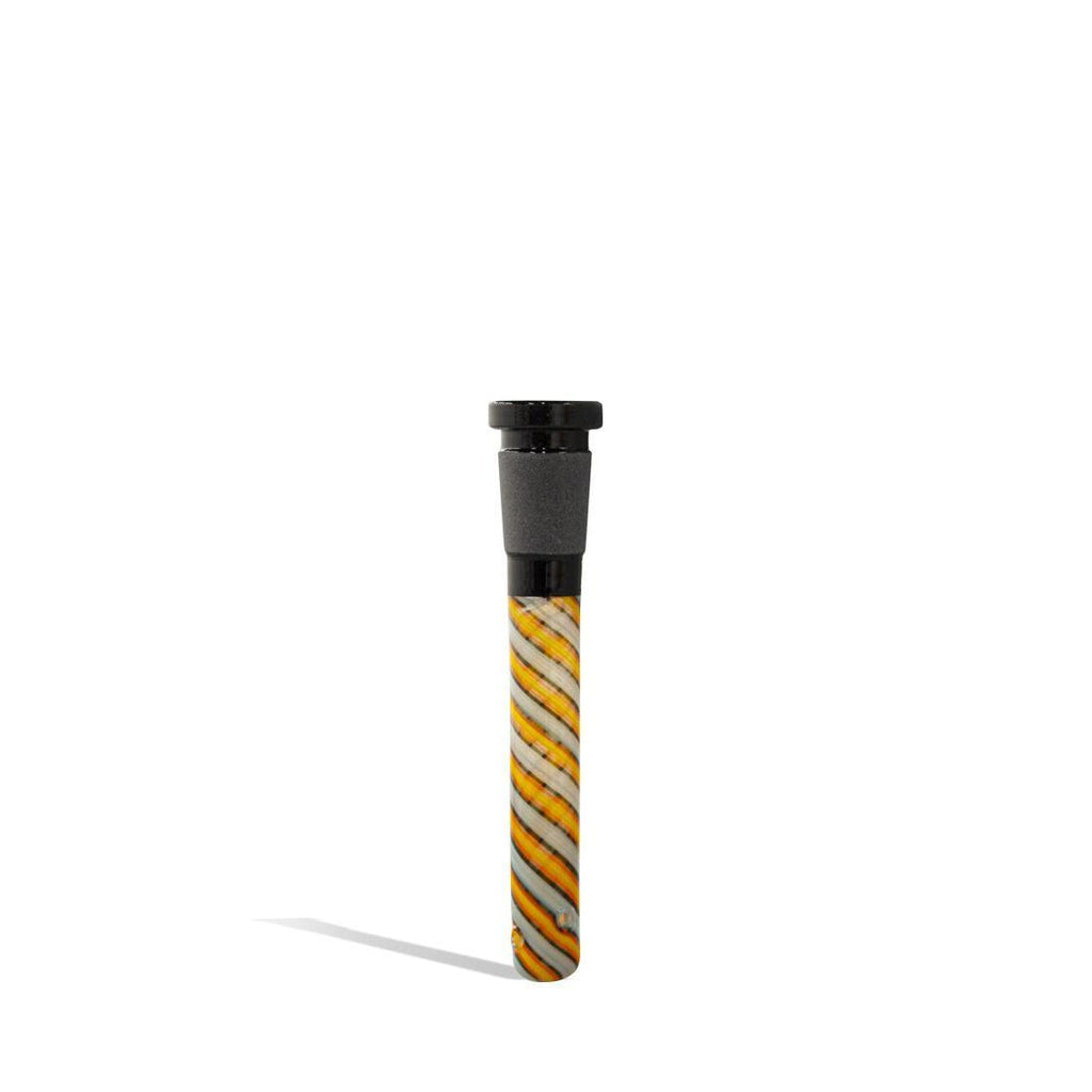 3.5 inch 14mm Downstem with Chromatic Swirl Design