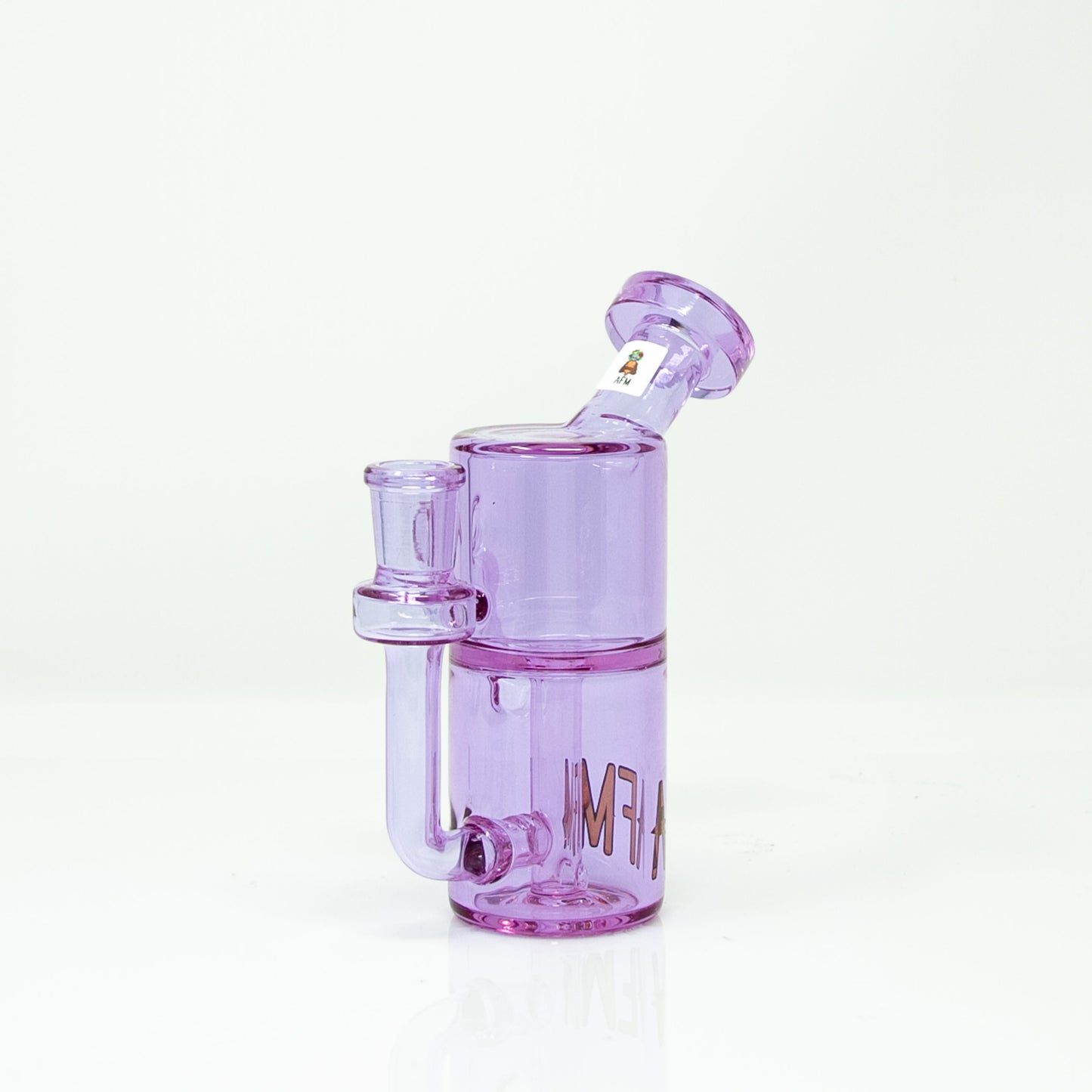 5.5" AFM Power Can Color Glass Recycler Mini Dab Rig