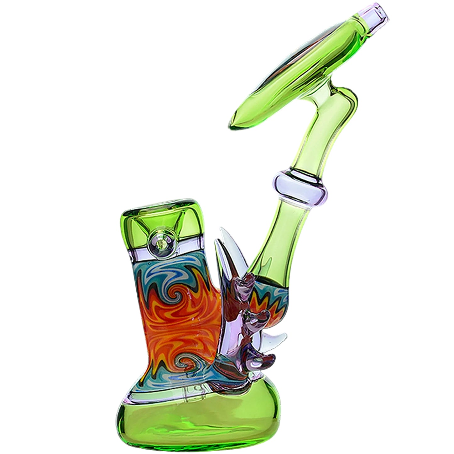 Calibear Horned Wig Wag Upright Bubbler