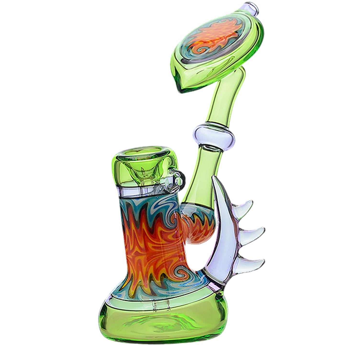 Calibear Horned Wig Wag Upright Bubbler