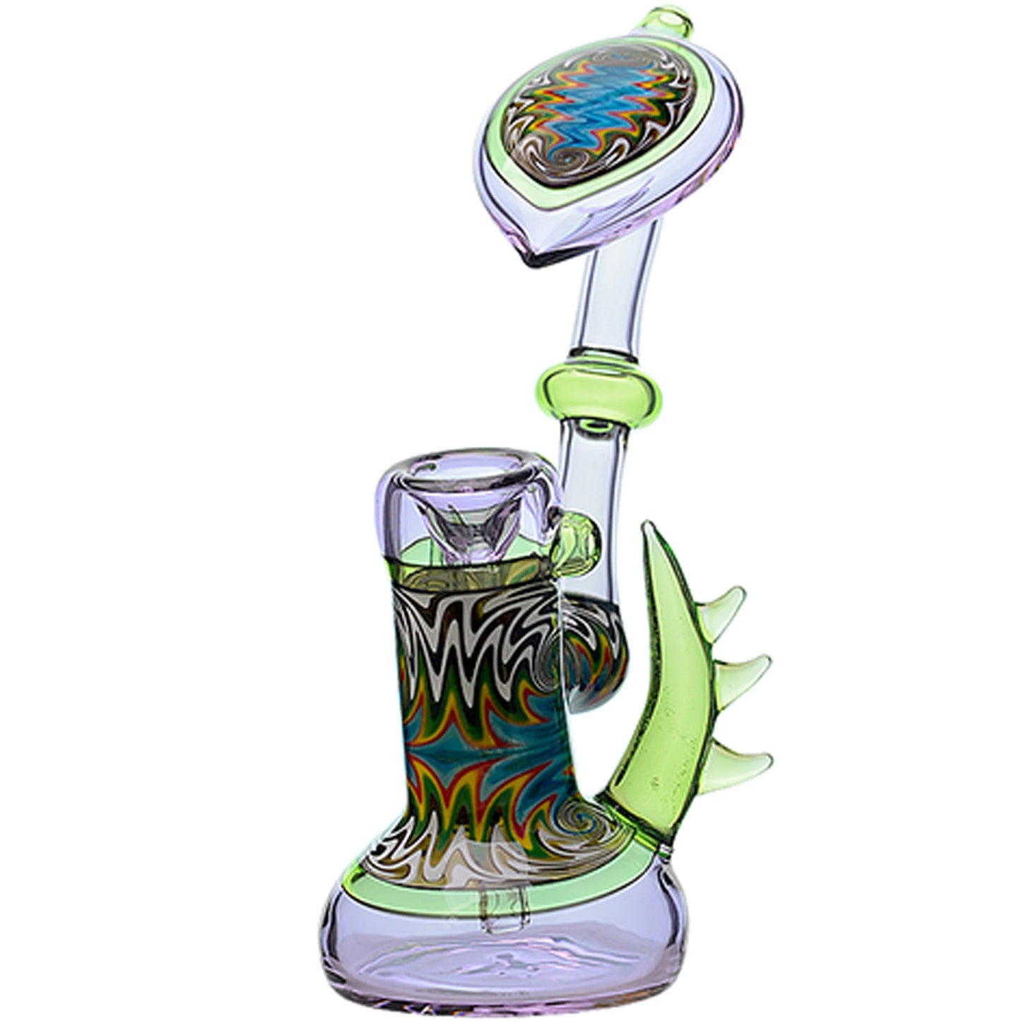 Calibear Horned Wig Wag Upright Bubbler