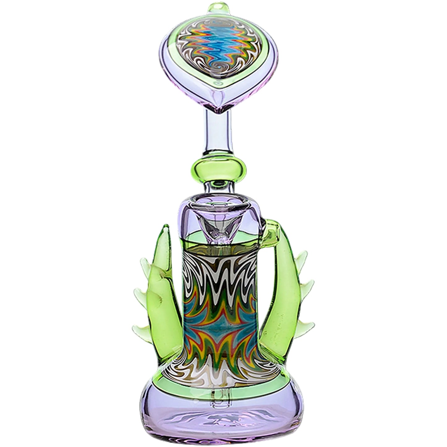 Calibear Horned Wig Wag Upright Bubbler
