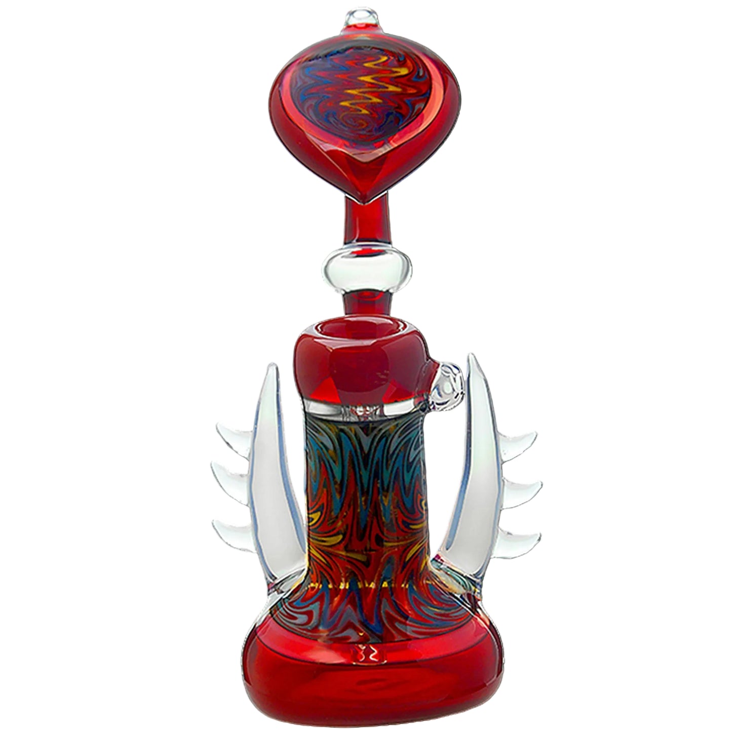 Calibear Horned Wig Wag Upright Bubbler