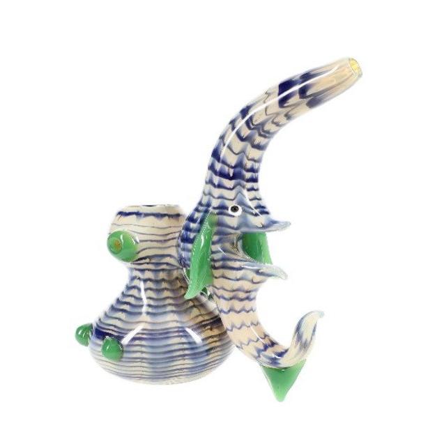 6.5″ Spiky Color-Changing Sherlock Bubbler