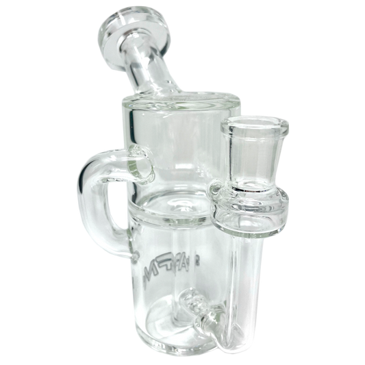 5.5" AFM Power Can Color Glass Recycler Mini Dab Rig
