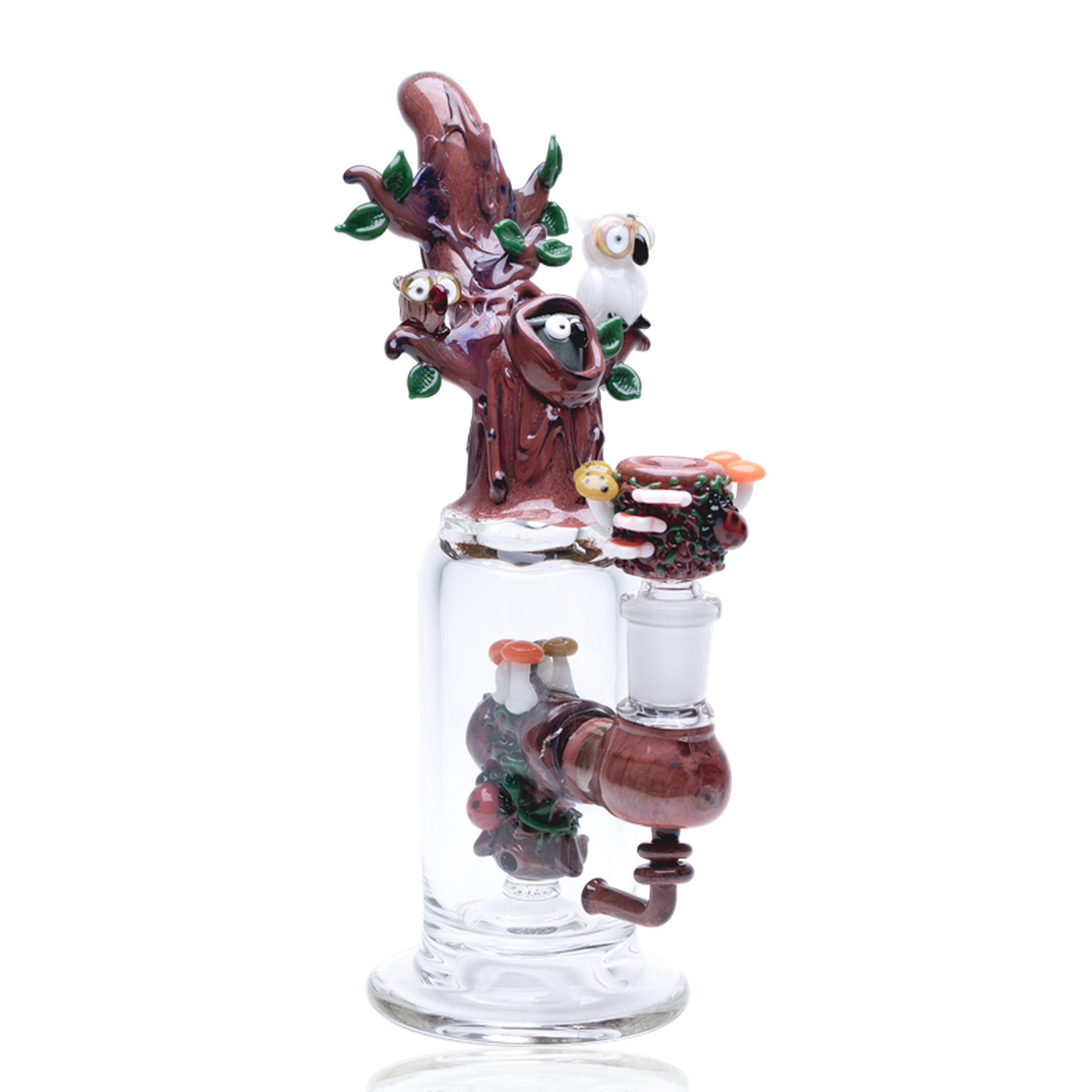 Empire Glassworks “Hootie’s Tree” Mini Rig – 14 mm Female – 7½″ – US-Made