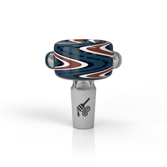 BASIN ZIG ZAG STIPPED FLOWER BOWL