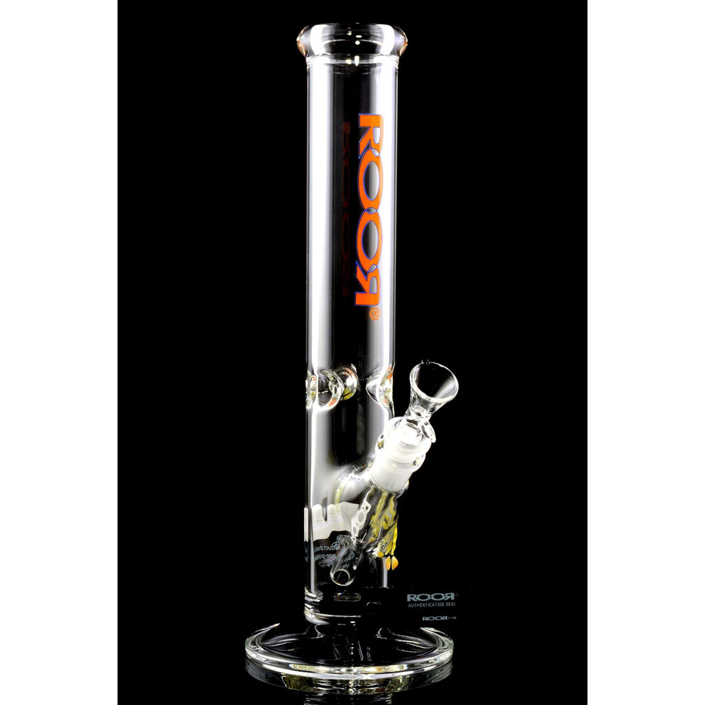 ROOR 14″ 50 mm Straight Tube Bong – Ice Pinch – 5 mm Thick