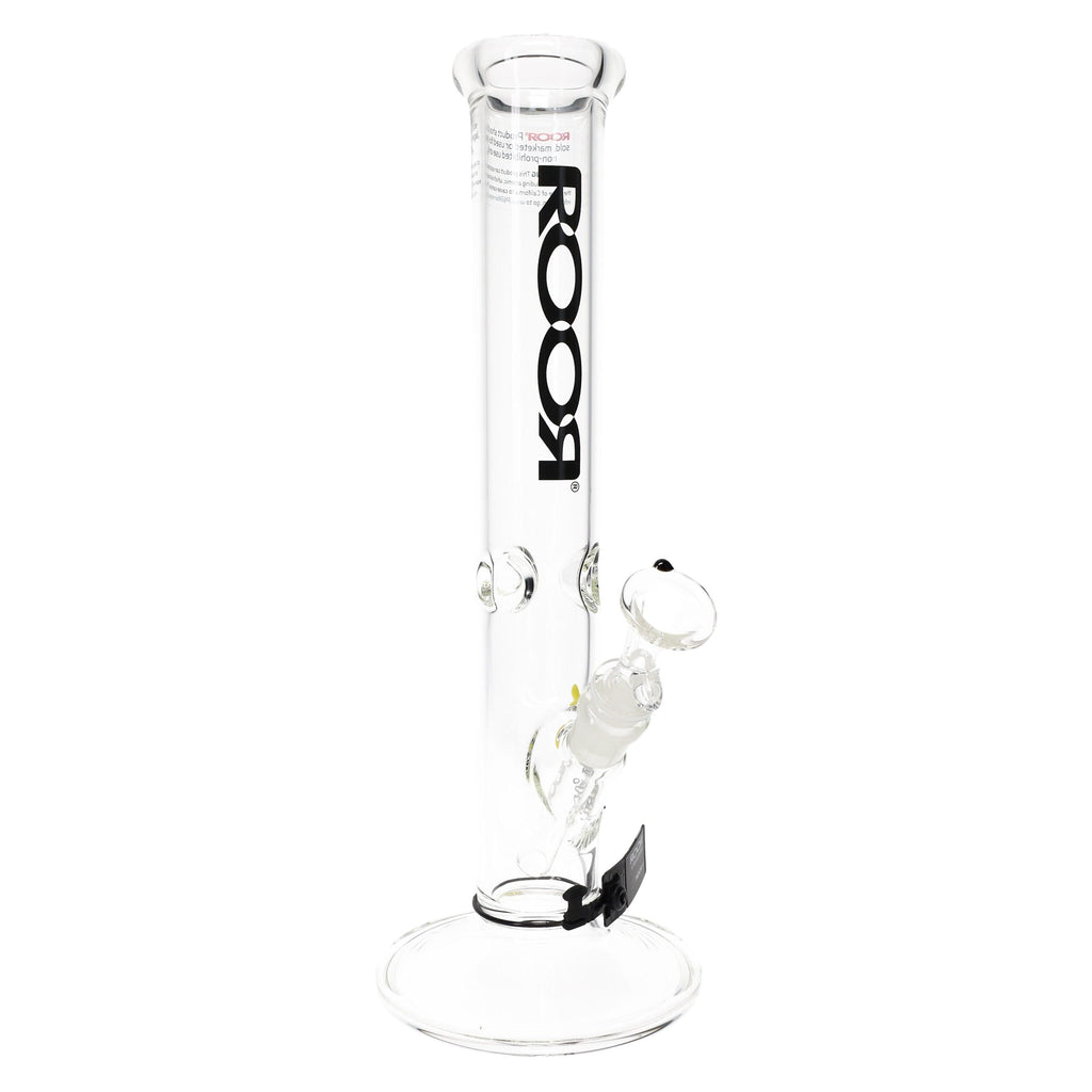 ROOR 14″ 50 mm Straight Tube Bong – Ice Pinch – 5 mm Thick