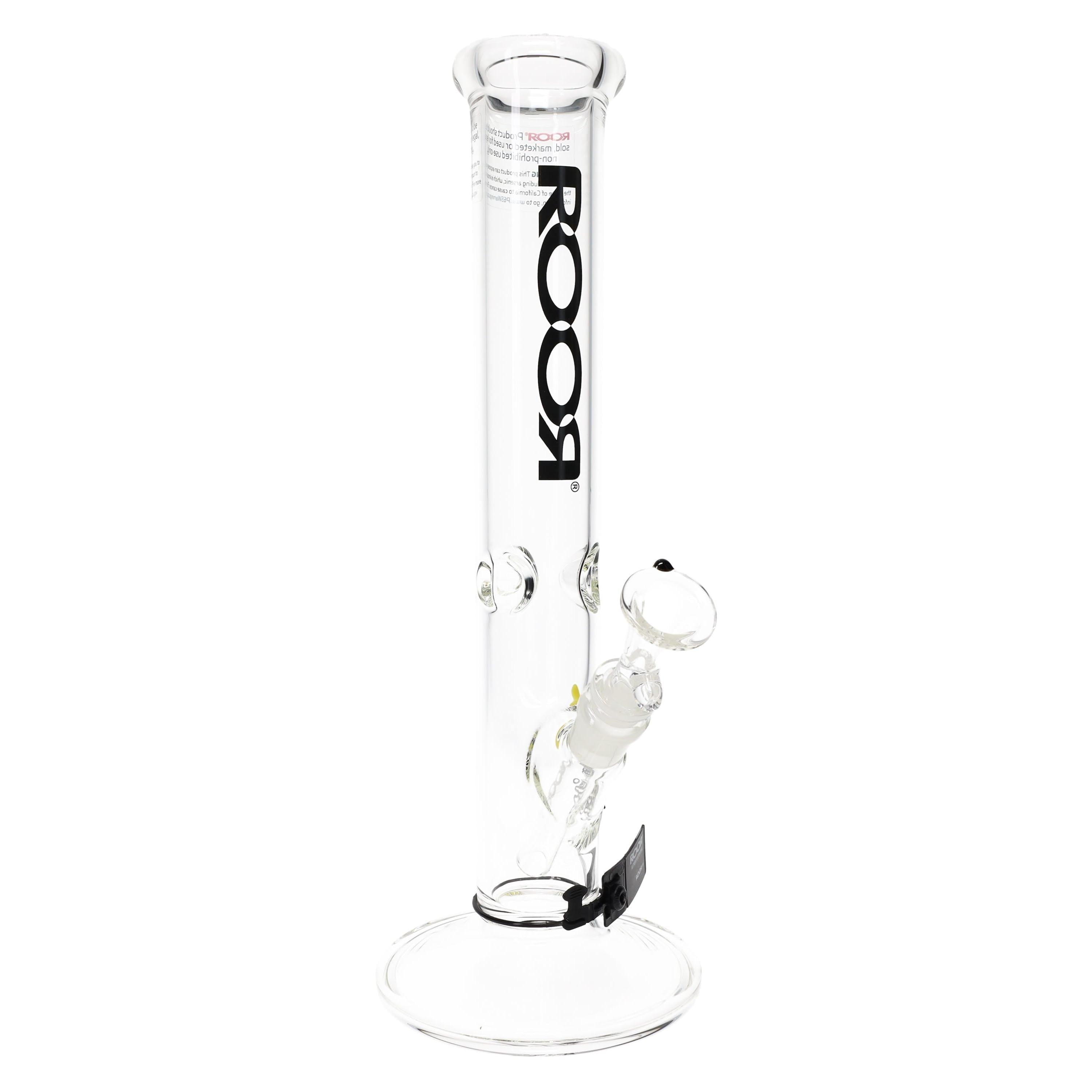 ROOR 14″ 50 mm Straight Tube Bong – Ice Pinch – 5 mm Thick