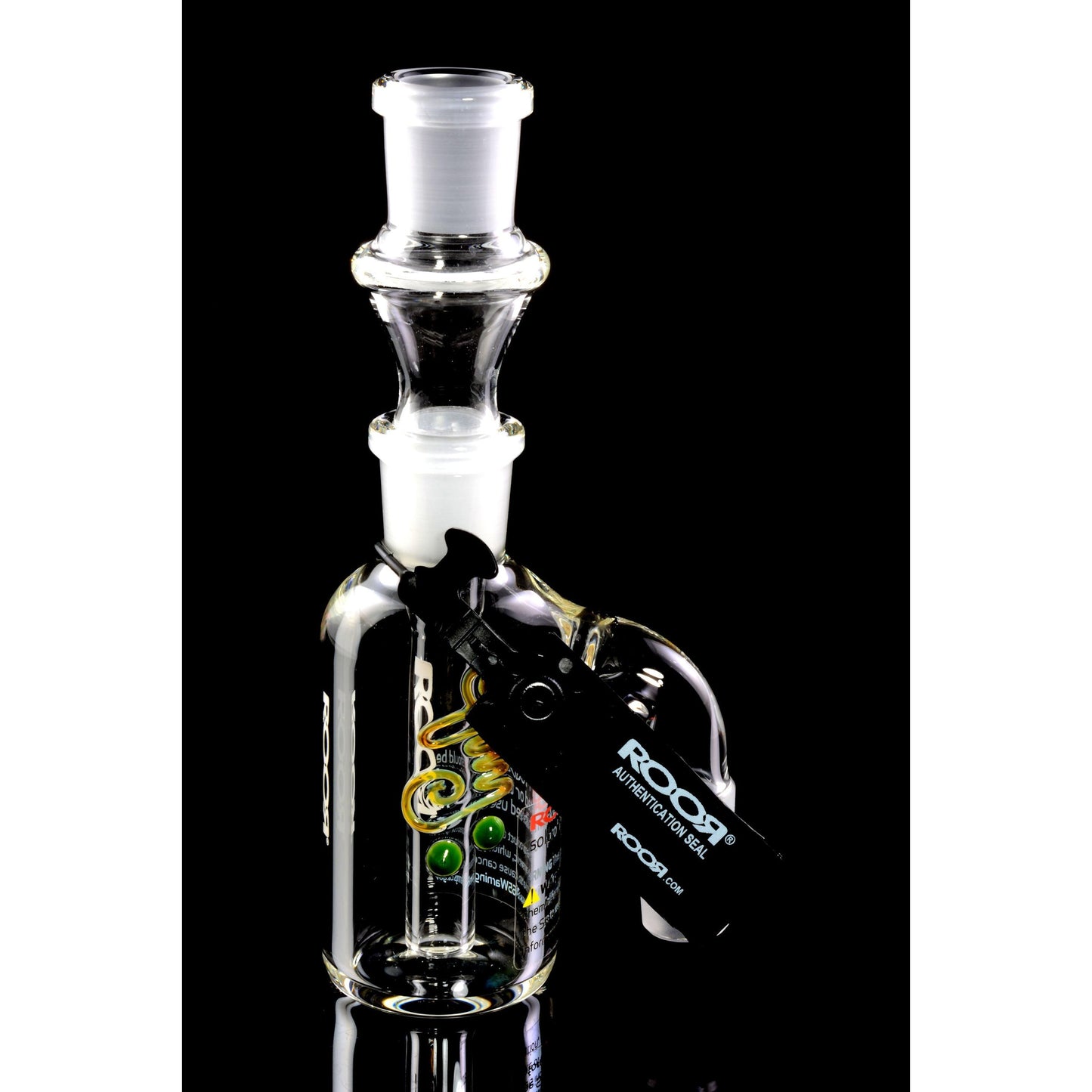 ROOR Glass-on-Glass Ash Catcher – 14.5 mm/18.8 mm – 45° or 90°