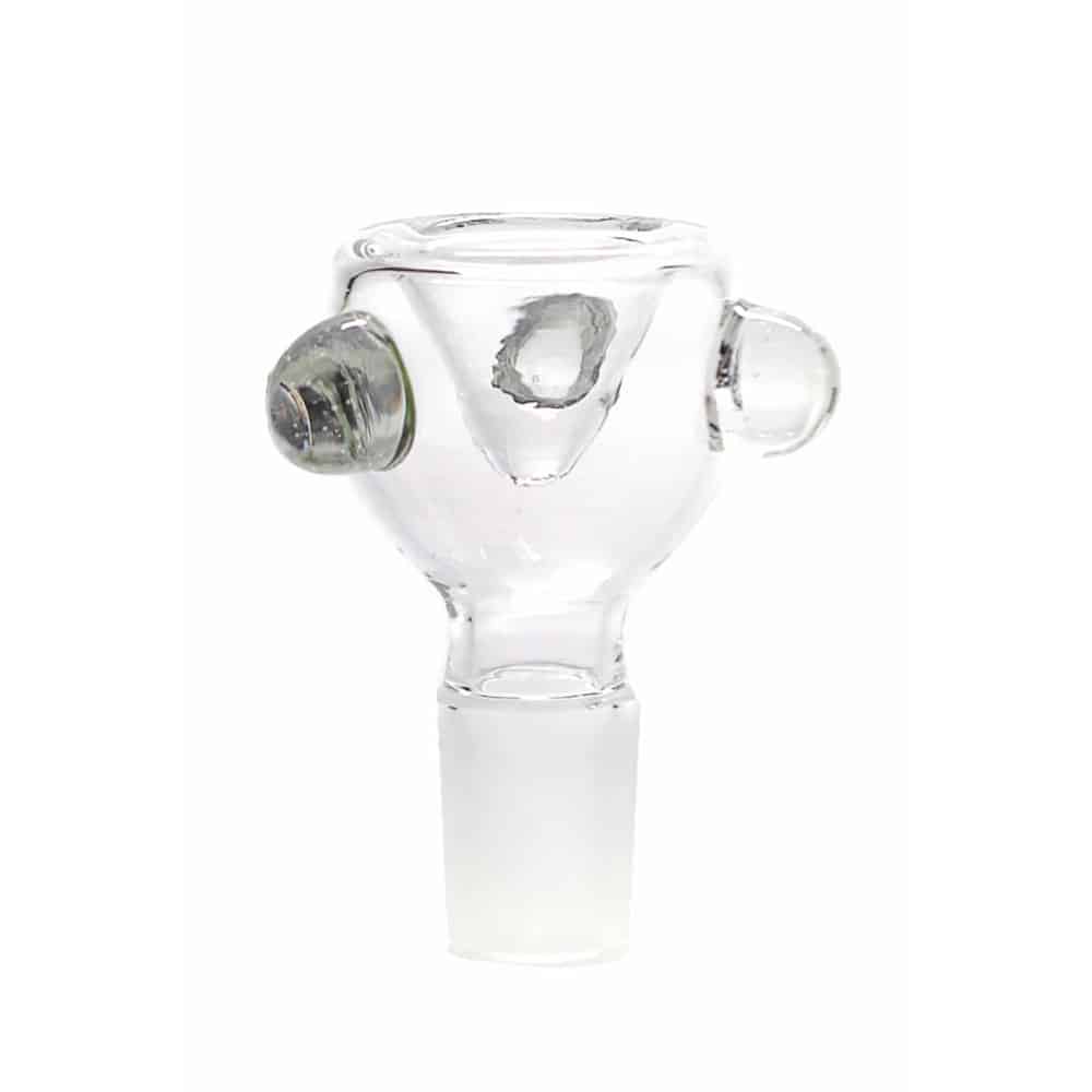 18mm Glass Bowl Bubble Style – Clear