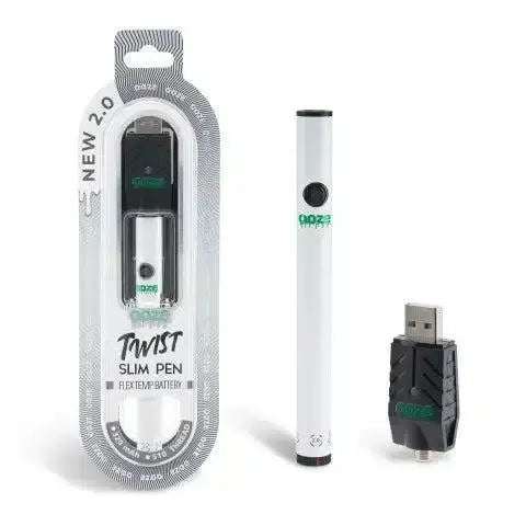Ooze Slim Twist 2.0 Single Unit Ghost White