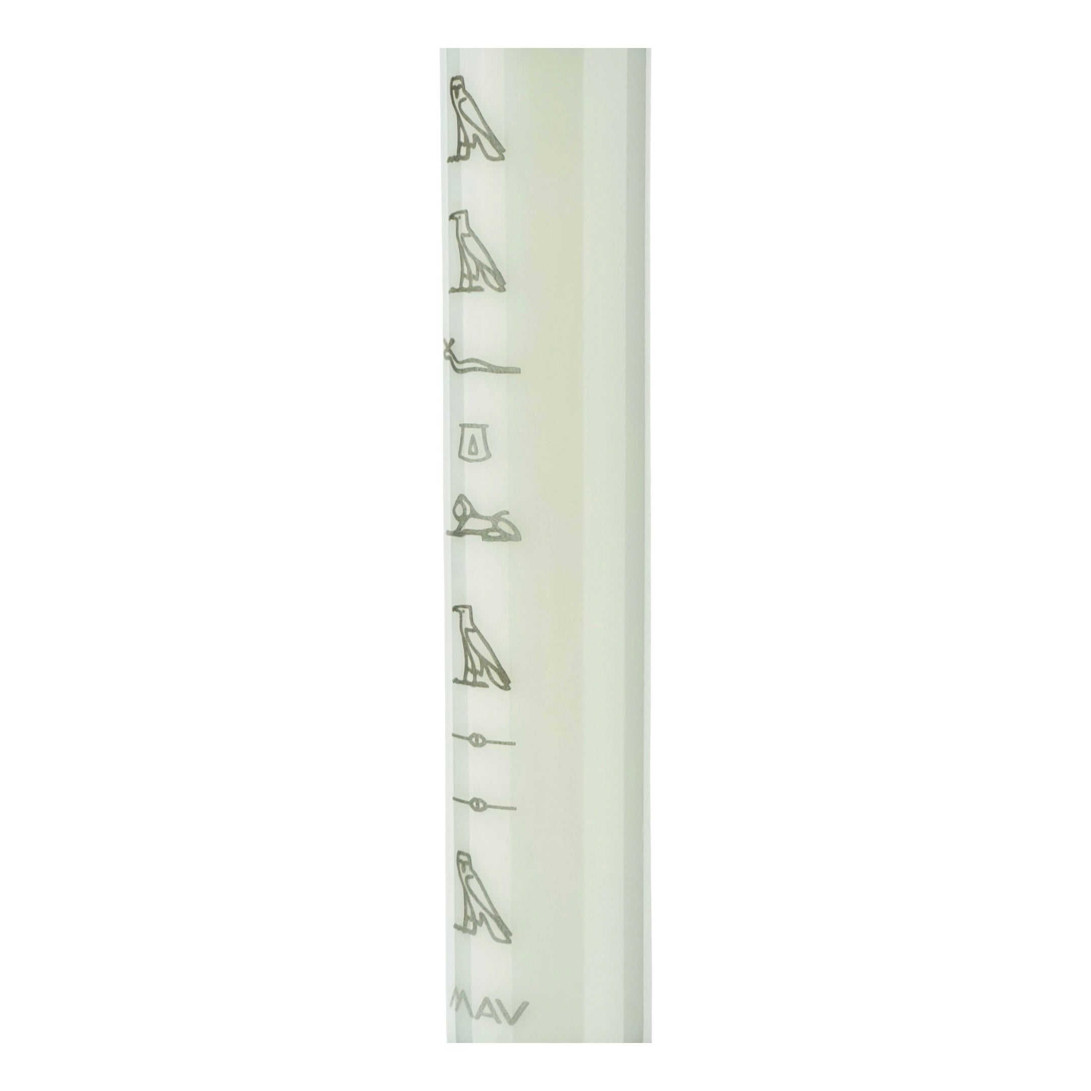 Hieroglyph MAV Glass Pyramid Laser Beaker Bong