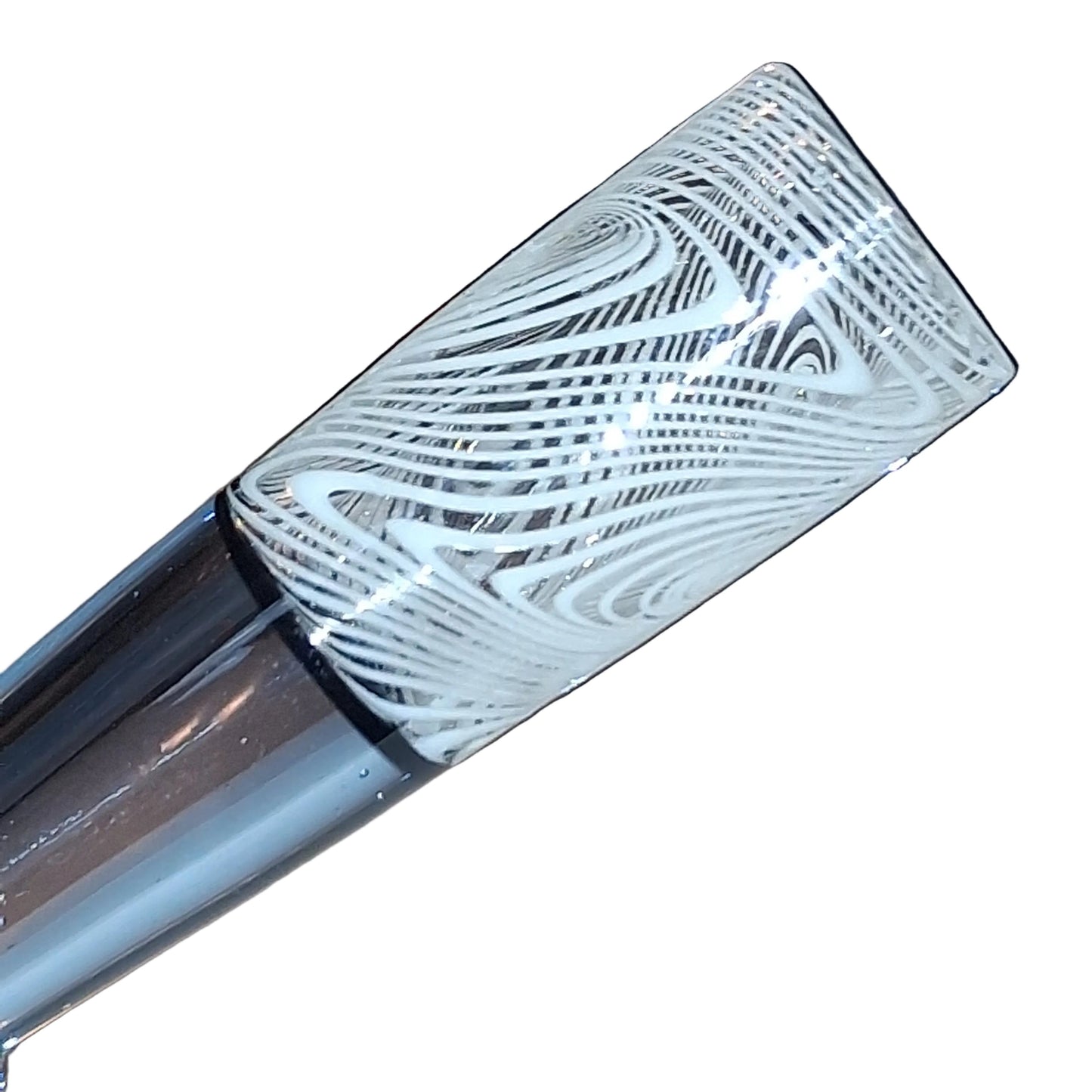 Baby Gorilla Glass Marina with White Linework Perco-Taster