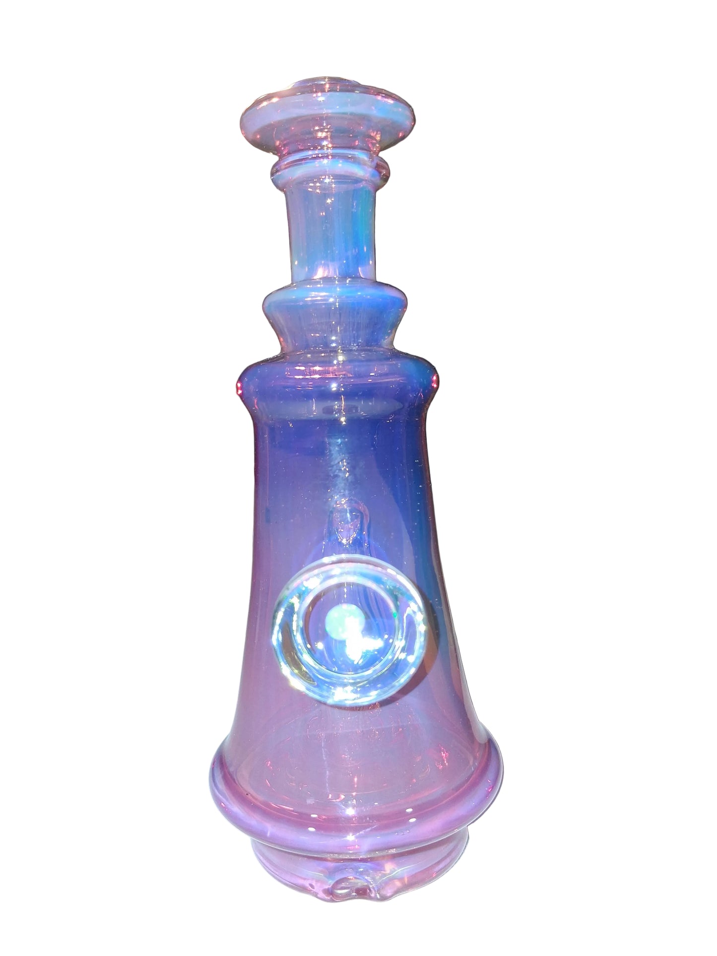 Baby Gorilla Glass Purple Rainbow Puffco Peak Attachment