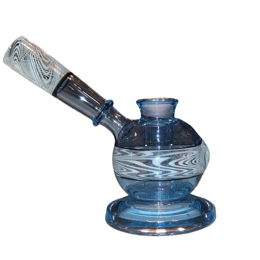 Baby Gorilla Glass Marina with White Linework Perco-Taster